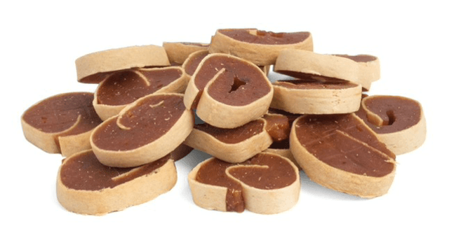 DOG DELI 100G DUCK WHIRLS DOG TREATS