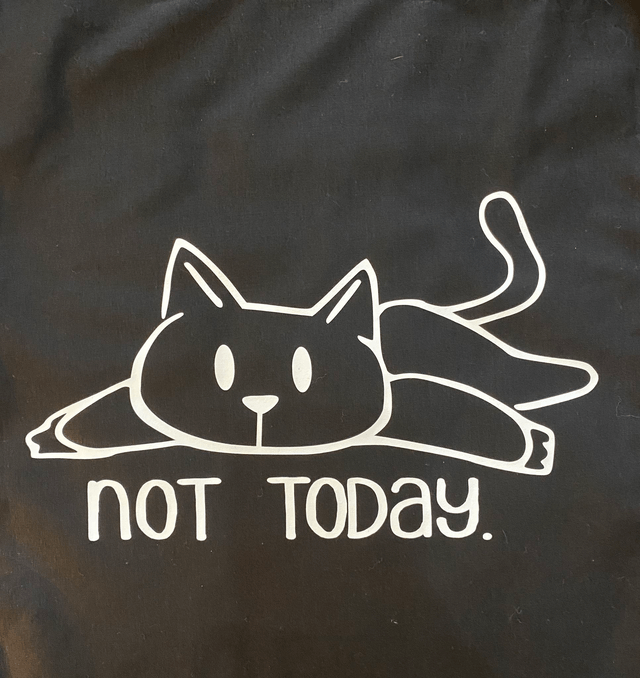 Shoulder Tote Bag - Not Today