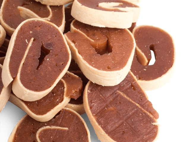 DOG DELI 100G DUCK WHIRLS DOG TREATS