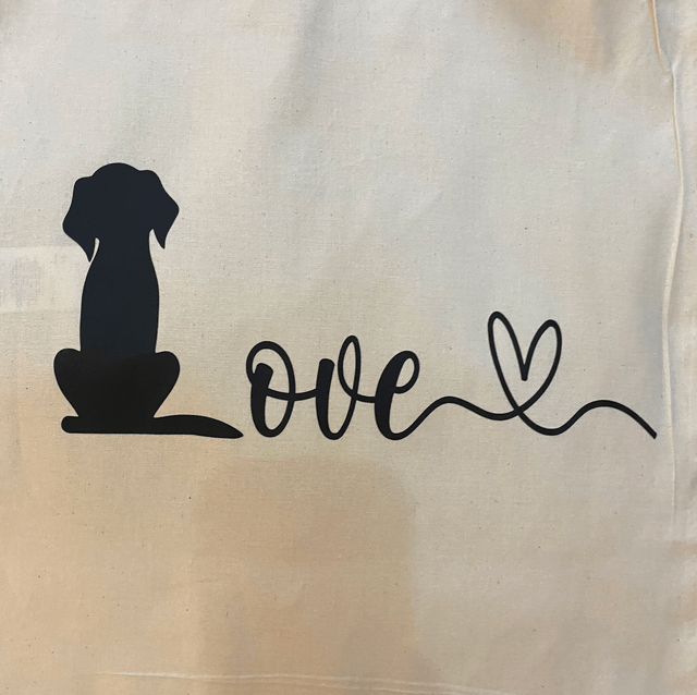 Shoulder Tote Bag - Love 