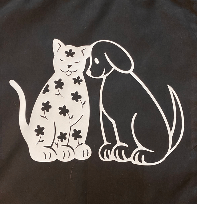 Tote Bag - Dog and Cat